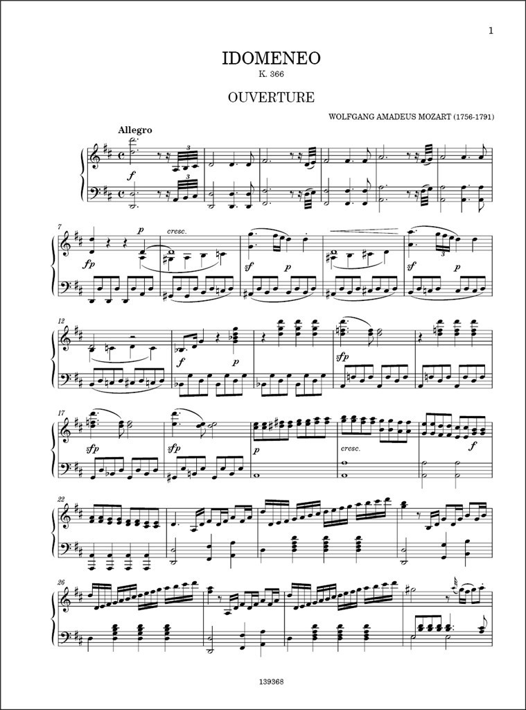 Idomeneo - Kv 366